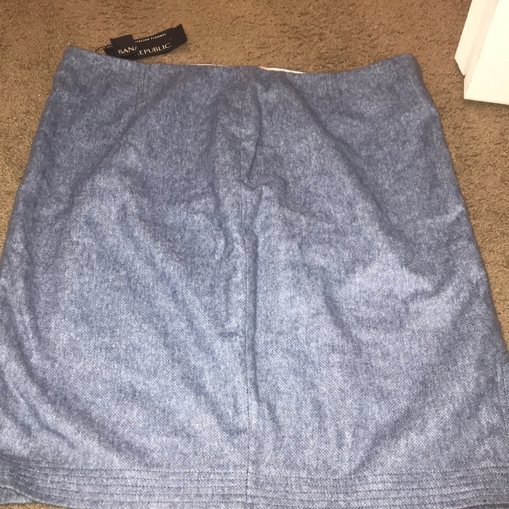 Banana Republic Light Blue Pencil skirt